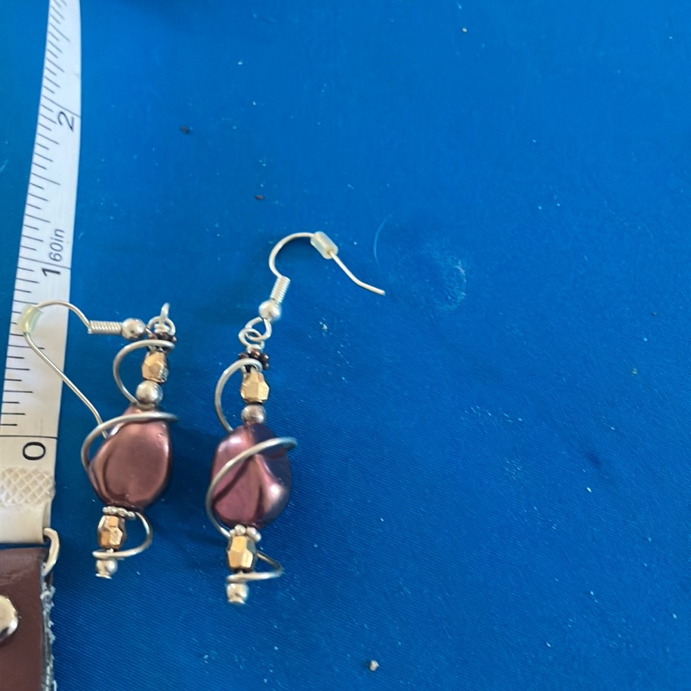 Elegant wire wrapped Earrings